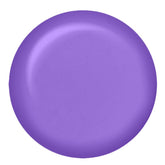 Swatch of IBD Rubber Gel Velvet, an intense mid-purple gel with a luxurious creamy texture.